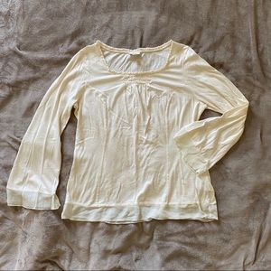 J Jill Silk Trimmed Top